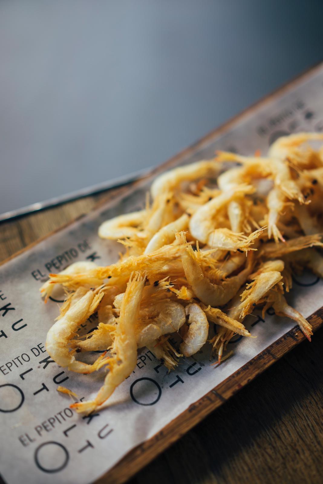 Белая креветка