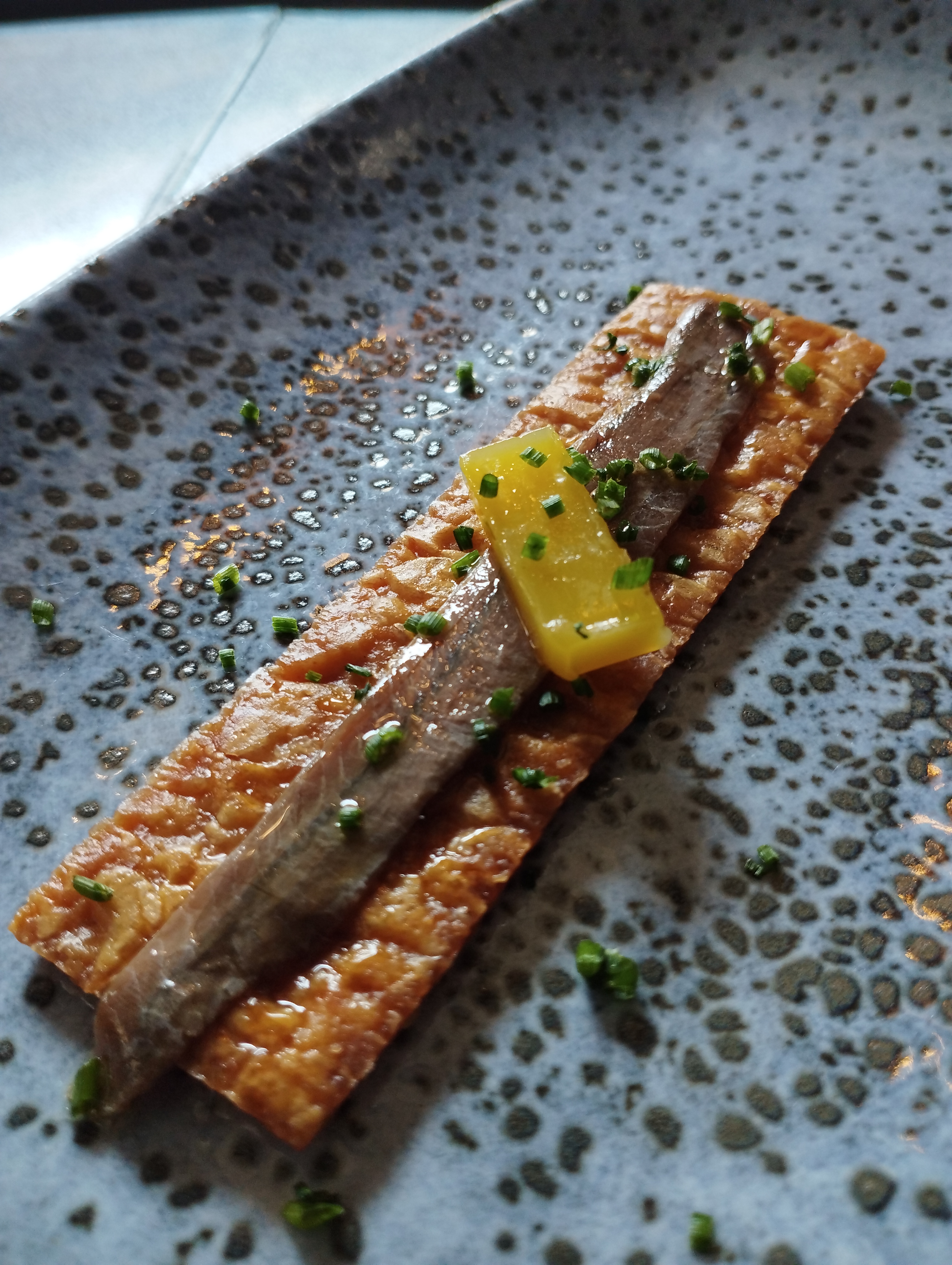 Anchois de Cantabrie au beurre. Unité