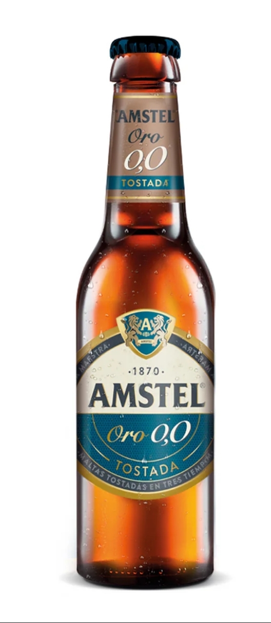 Amstel 0,0 tostada