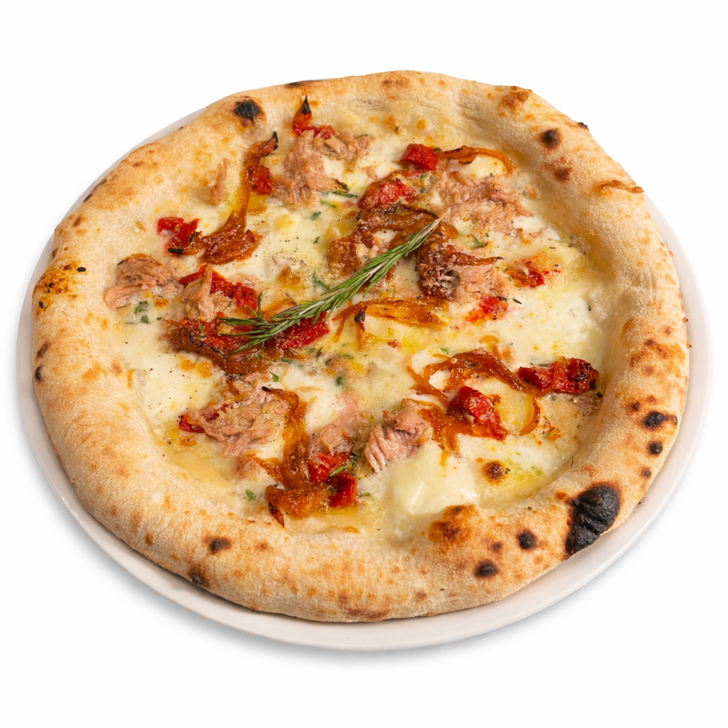 Tunna and goat cheese