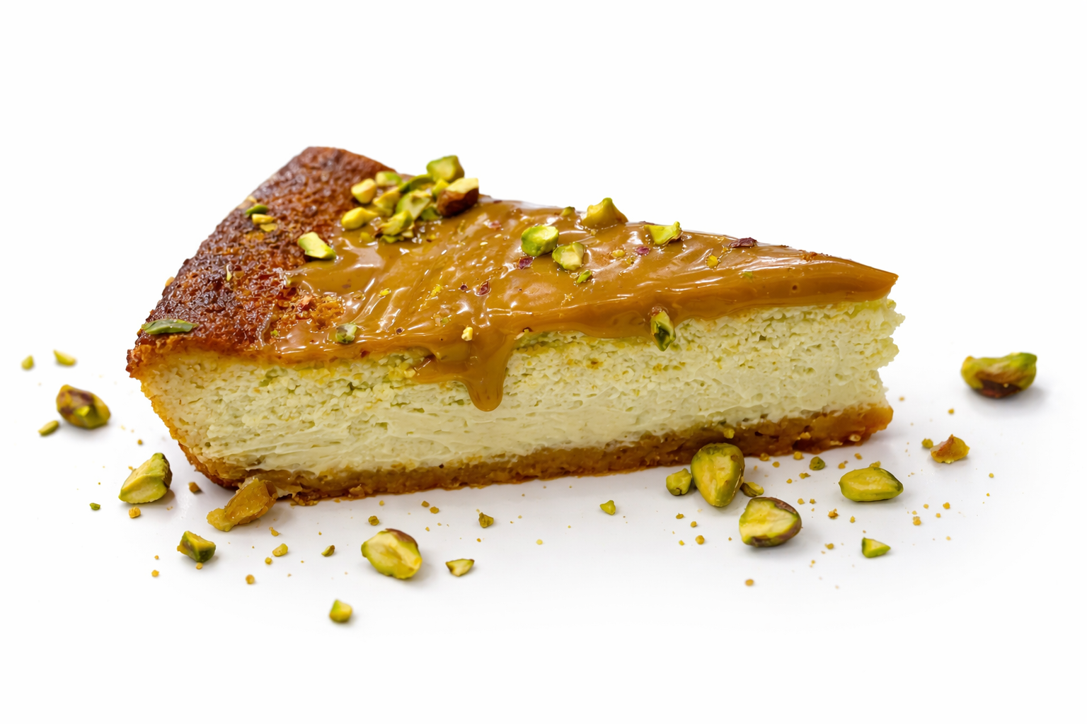 CHEESECAKE DE PISTACHO