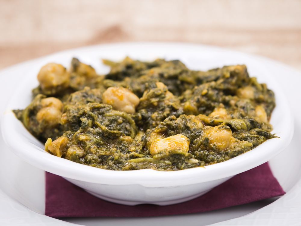 Espinacas con garbanzos