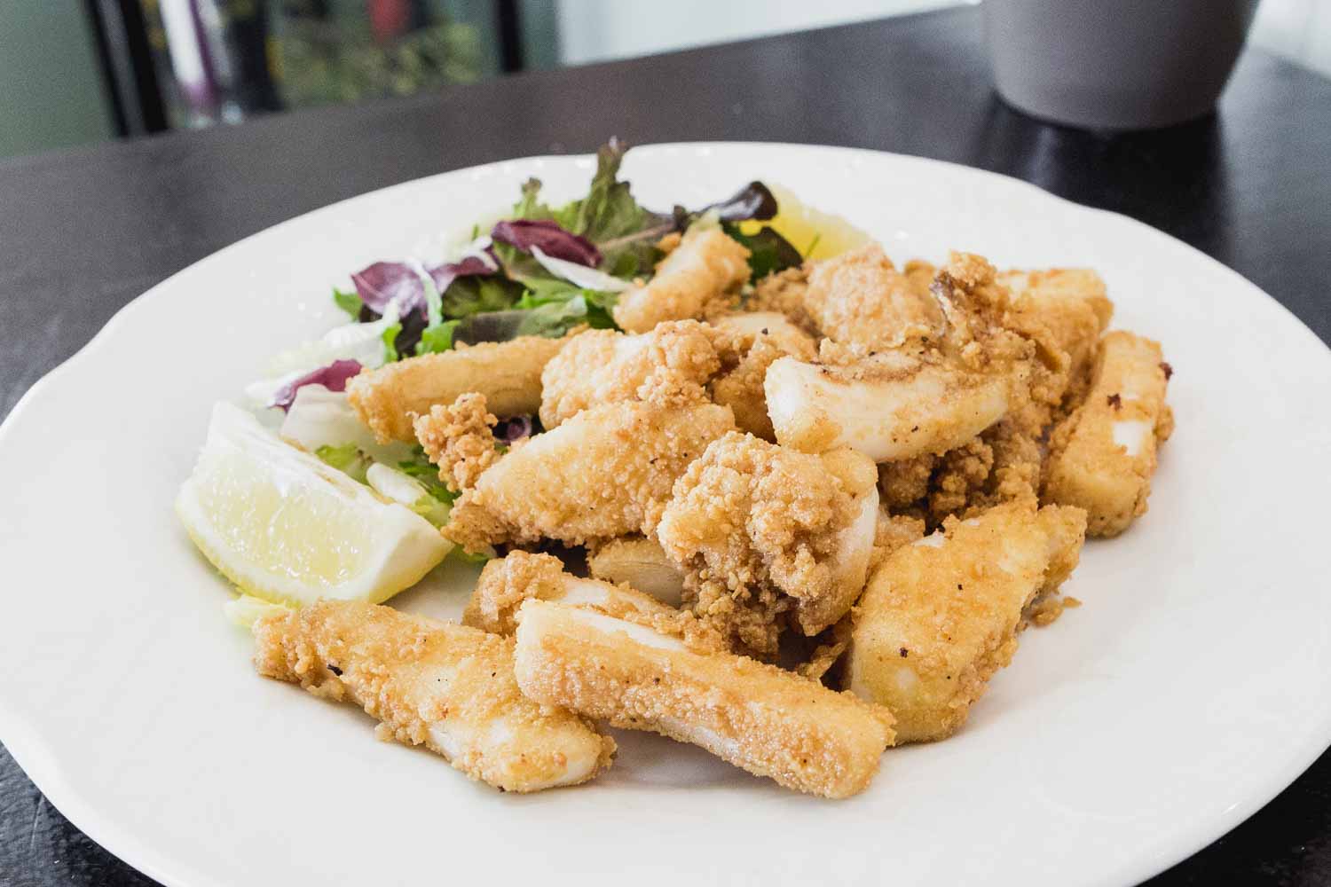 Calamars frits