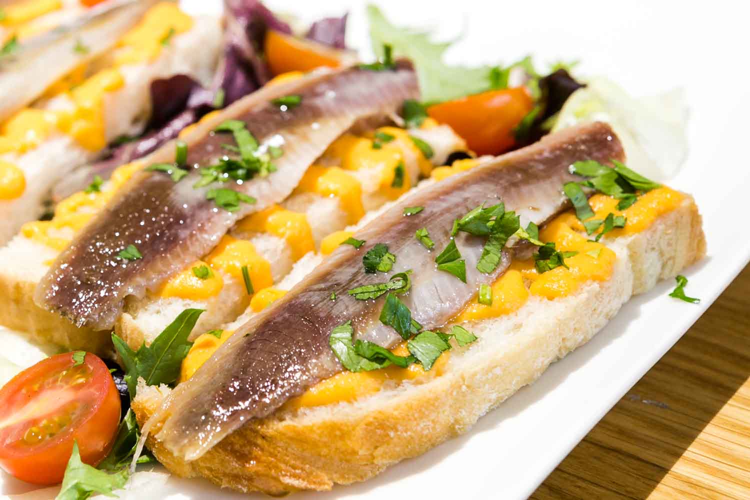 Tosta de Lomo de Sardina