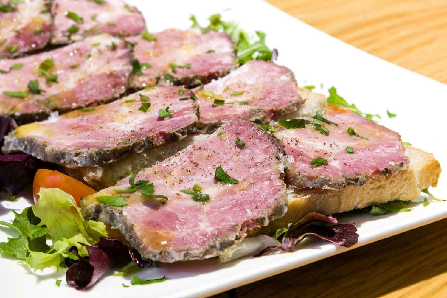 Tosta de Carne Mechá