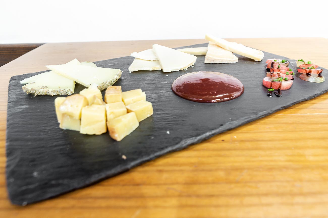 Variedade de queijos