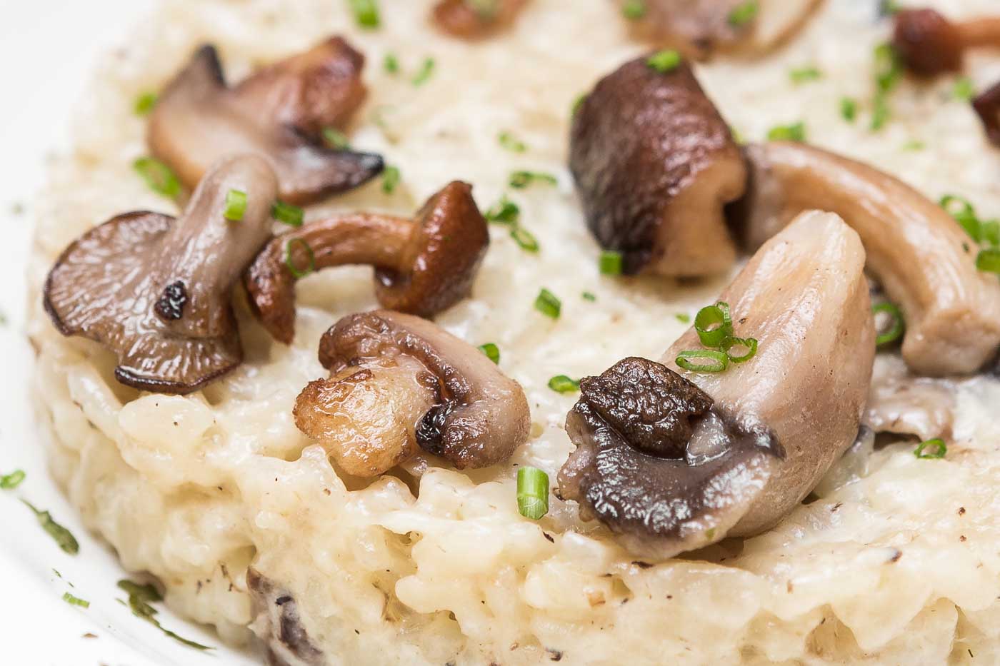 Rissoto de setas y trufas