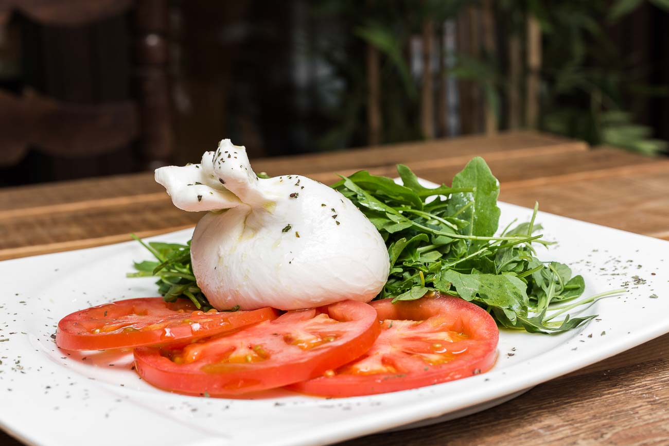 Tomato and cheese salad