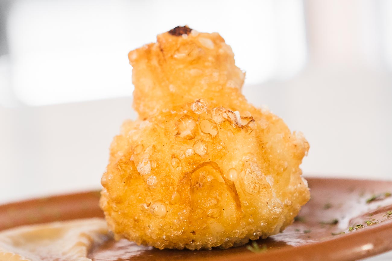 Taleguilla de queso de cabra y frutos rojos