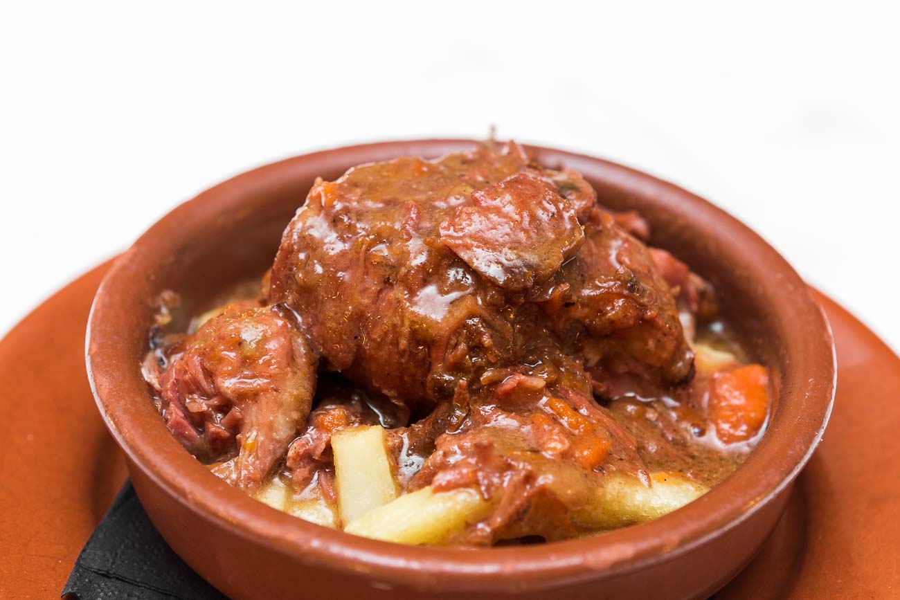 Carrillada de cerdo al Pedro Ximénez