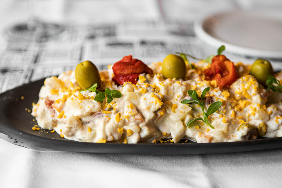Ensaladilla rusa   “traditional spanish potato salad”