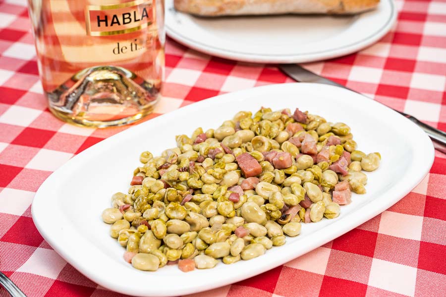 Beans with ham