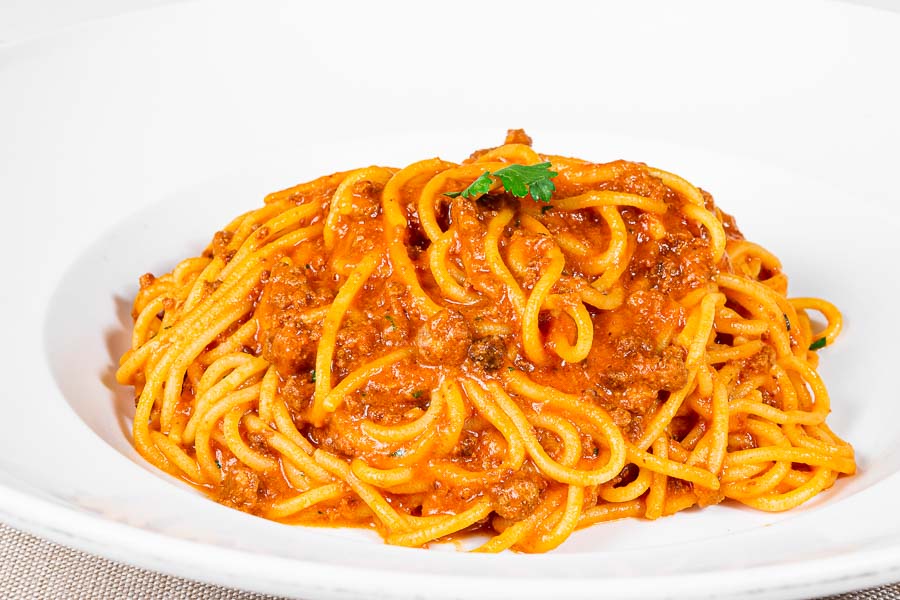 ボロネーゼソースのスパゲッティ