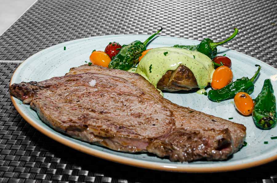 Entrecot de ternera