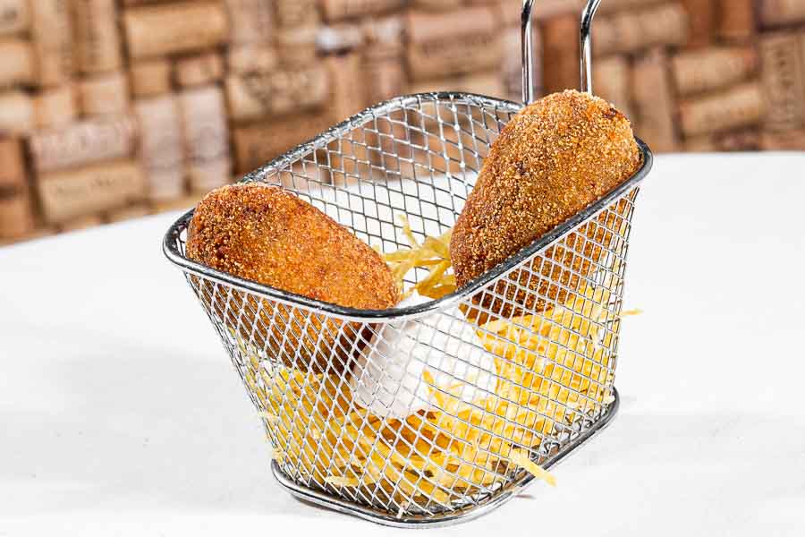 chicken and curry croquettes