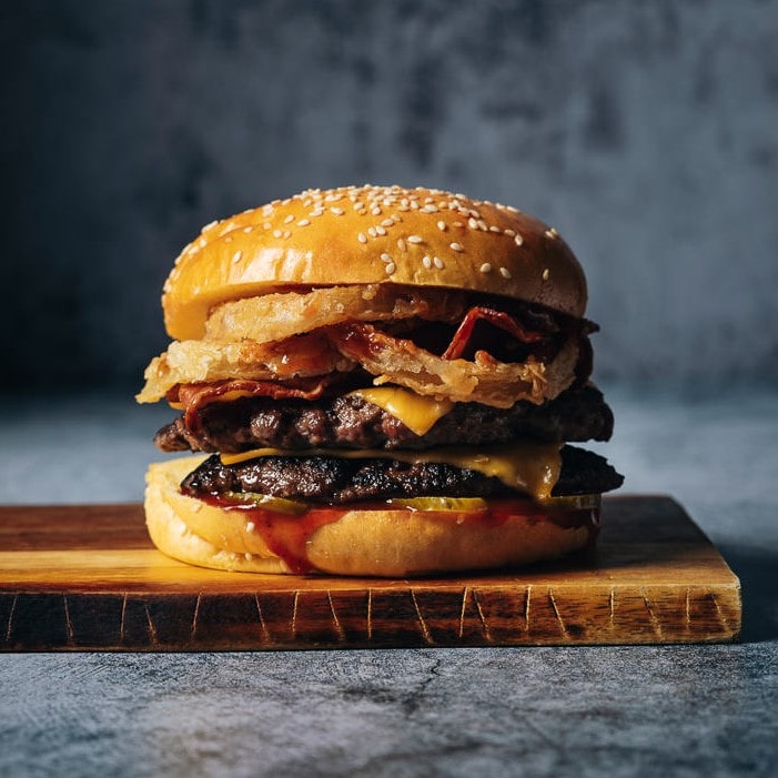 BBQ and Bacon Burger