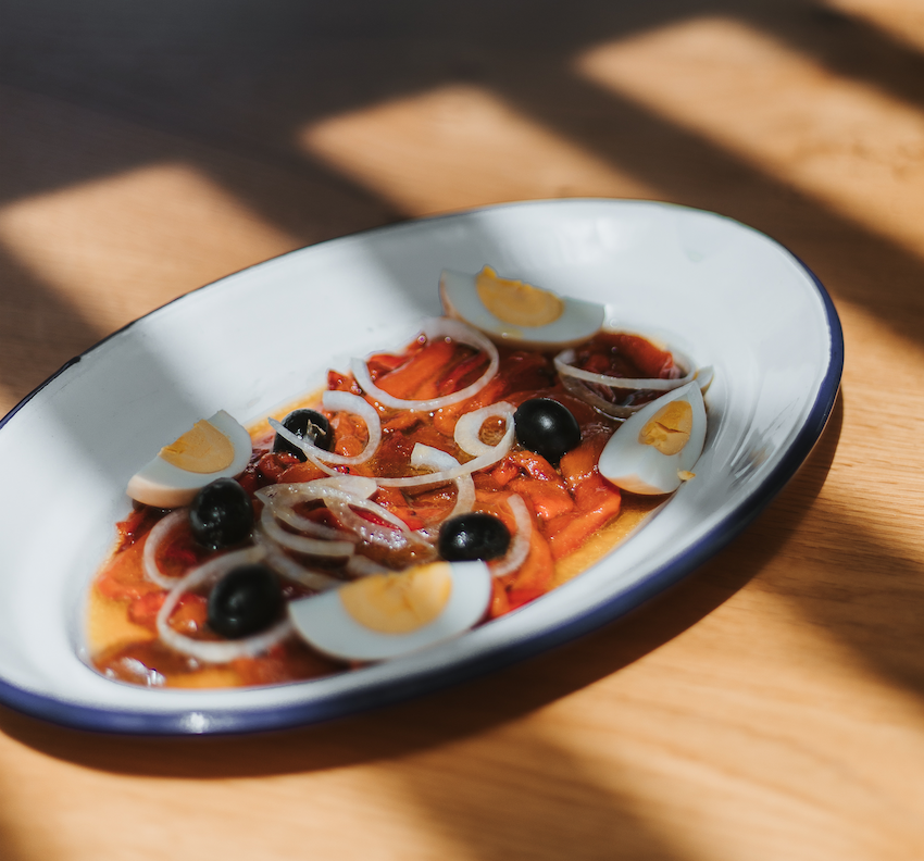 Ensalada de pimientos del Bierzo 