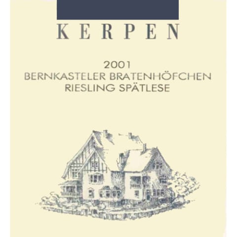 Kerpen Riesling Splätese 2001