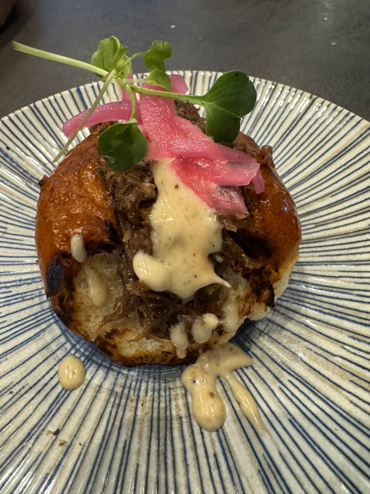 Brioche de rabo de toro