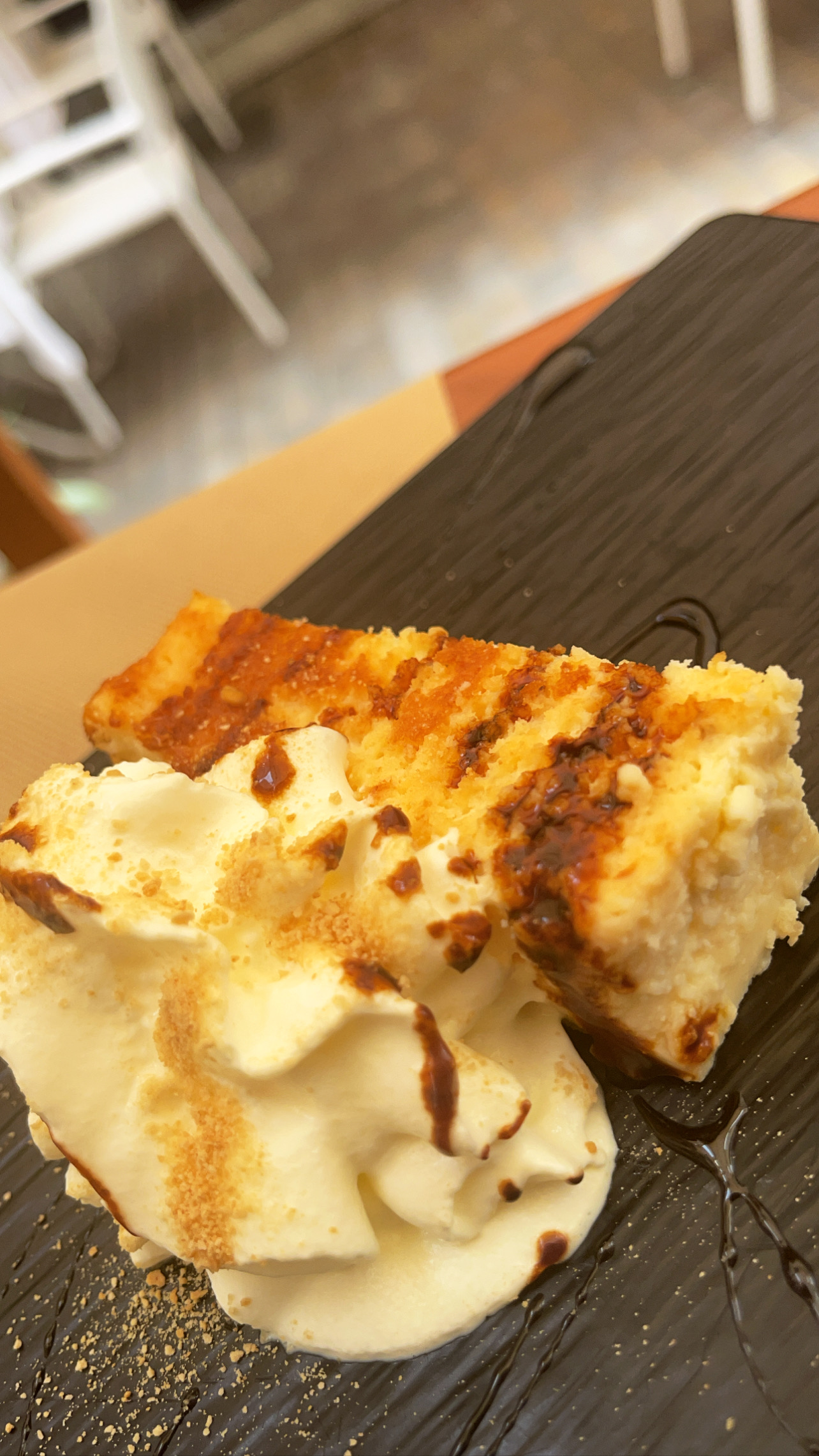 Tarta de queso casera 