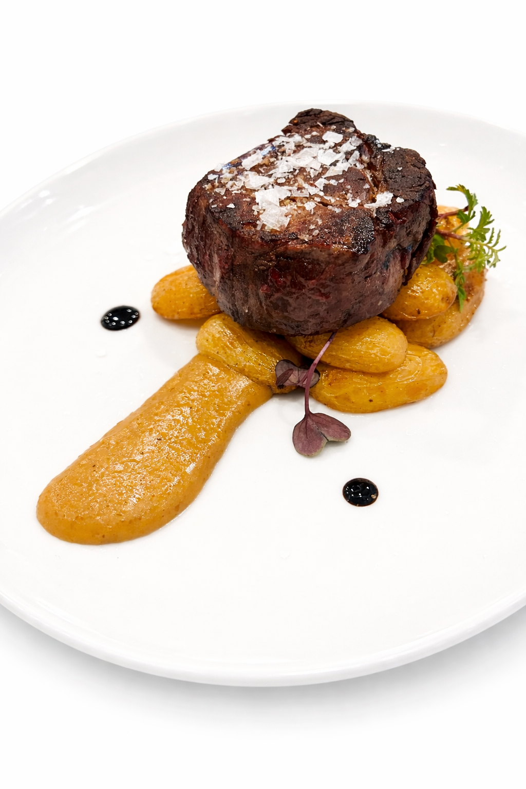 Veal fillet with porcini mushrooms