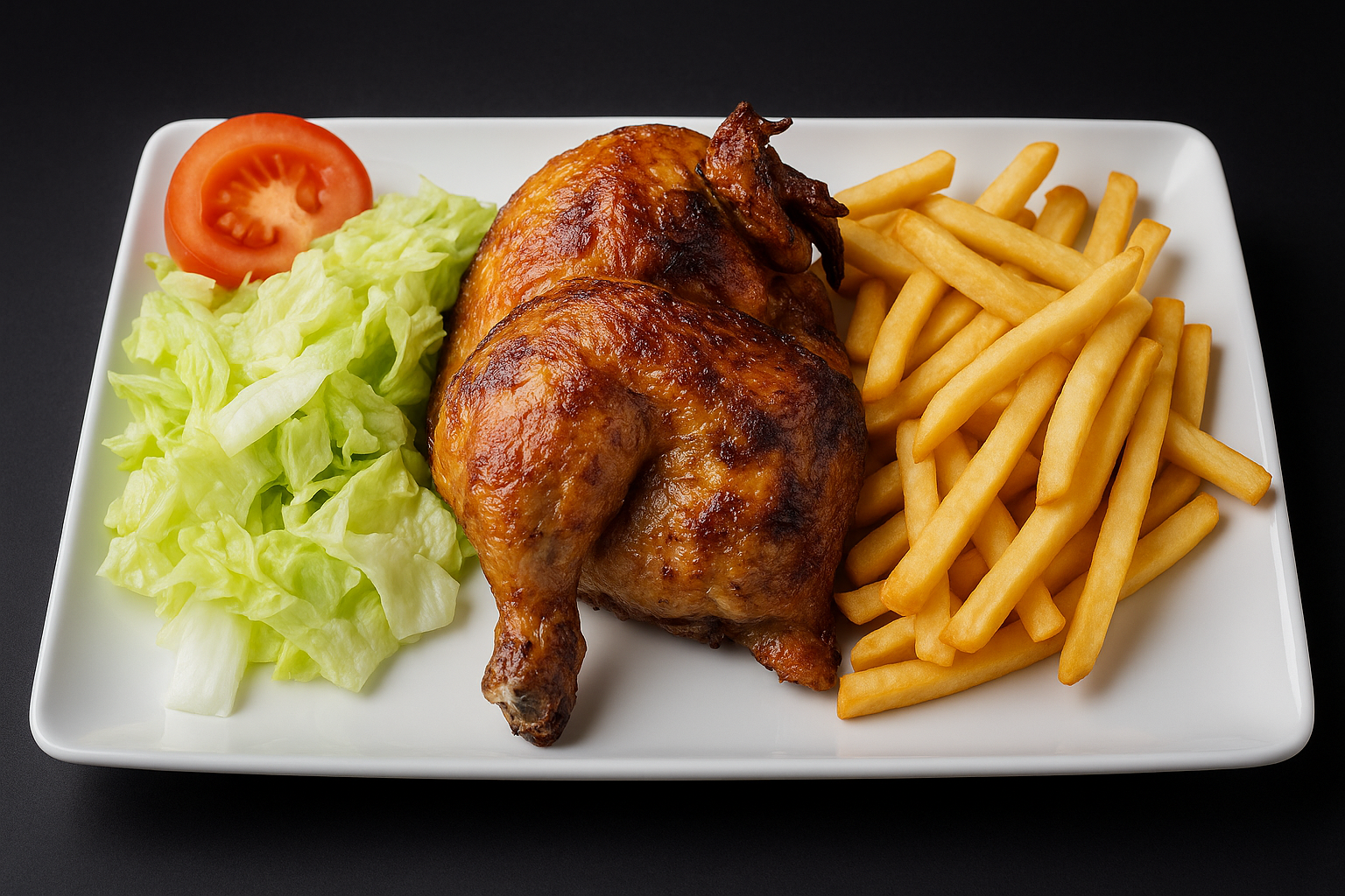 1/2 Chicken with Trimming