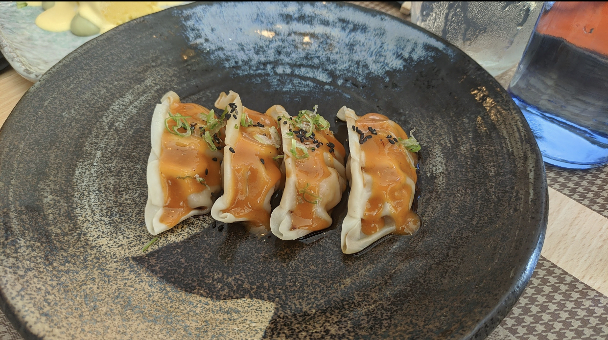 Gyosas de Pato (con naranja y Boniato )