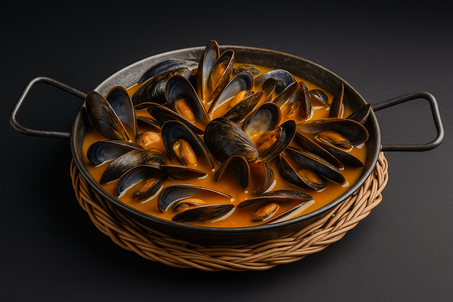 Mussels with 'marinera' sauce