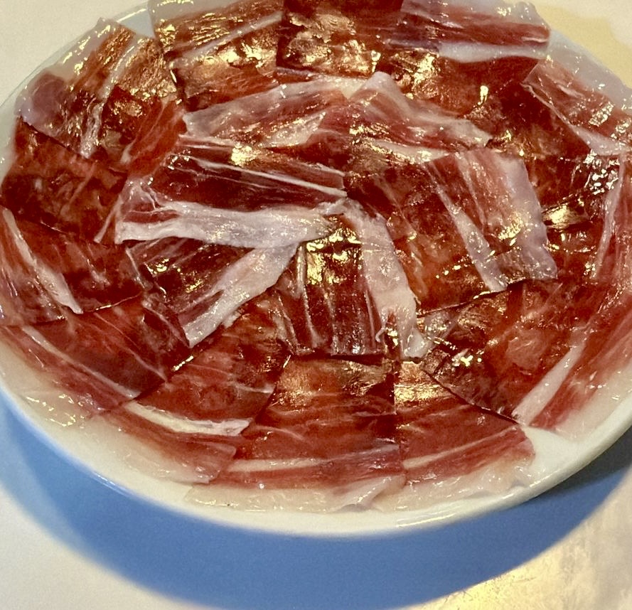 Ración de jamón ibérico 