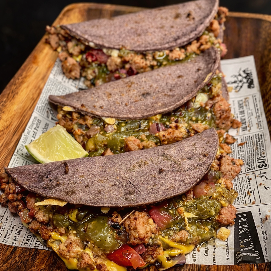 MINCED BEEF QUESADILLA