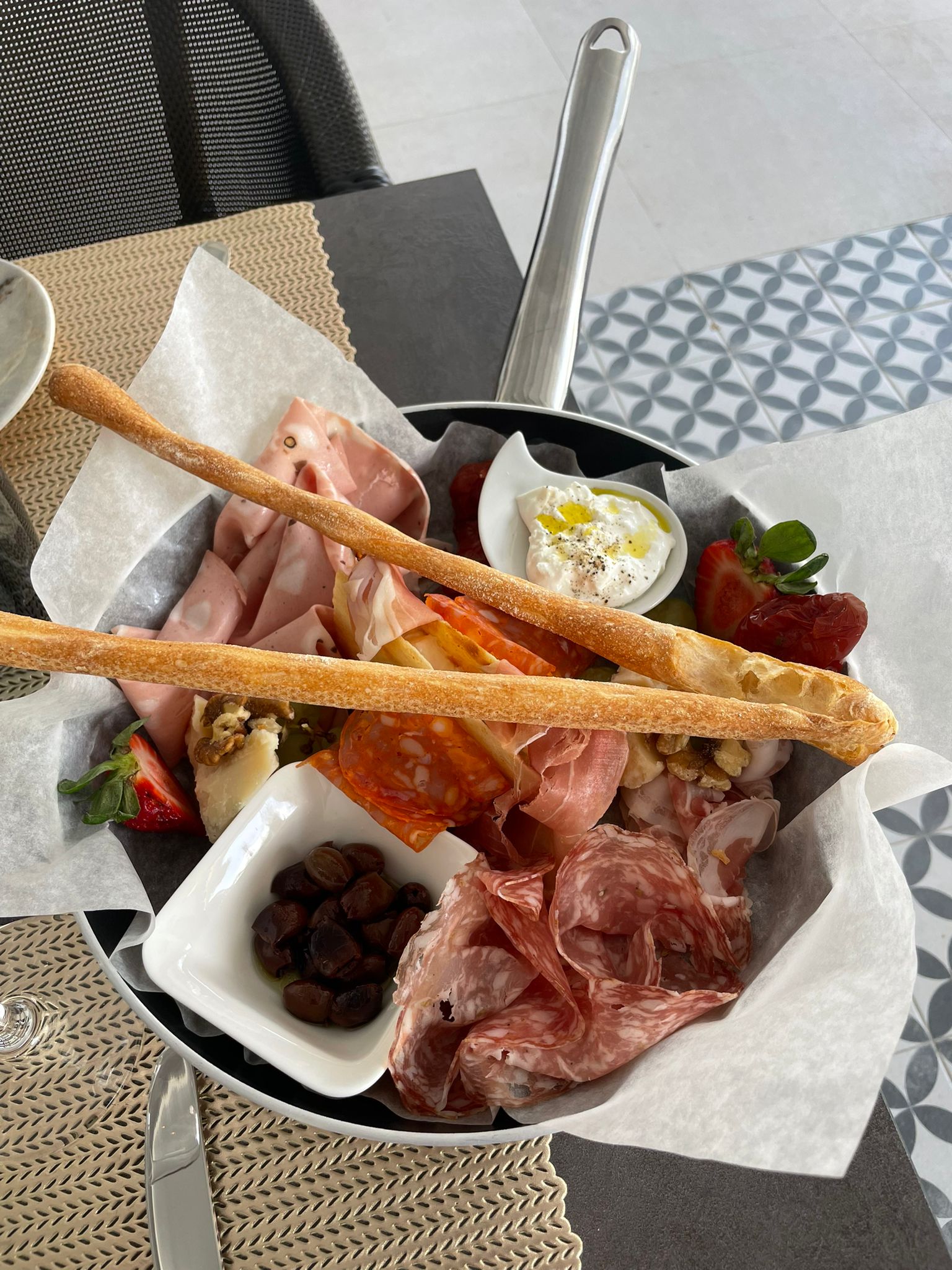 La Tavolozza italiana para compartir en mesa