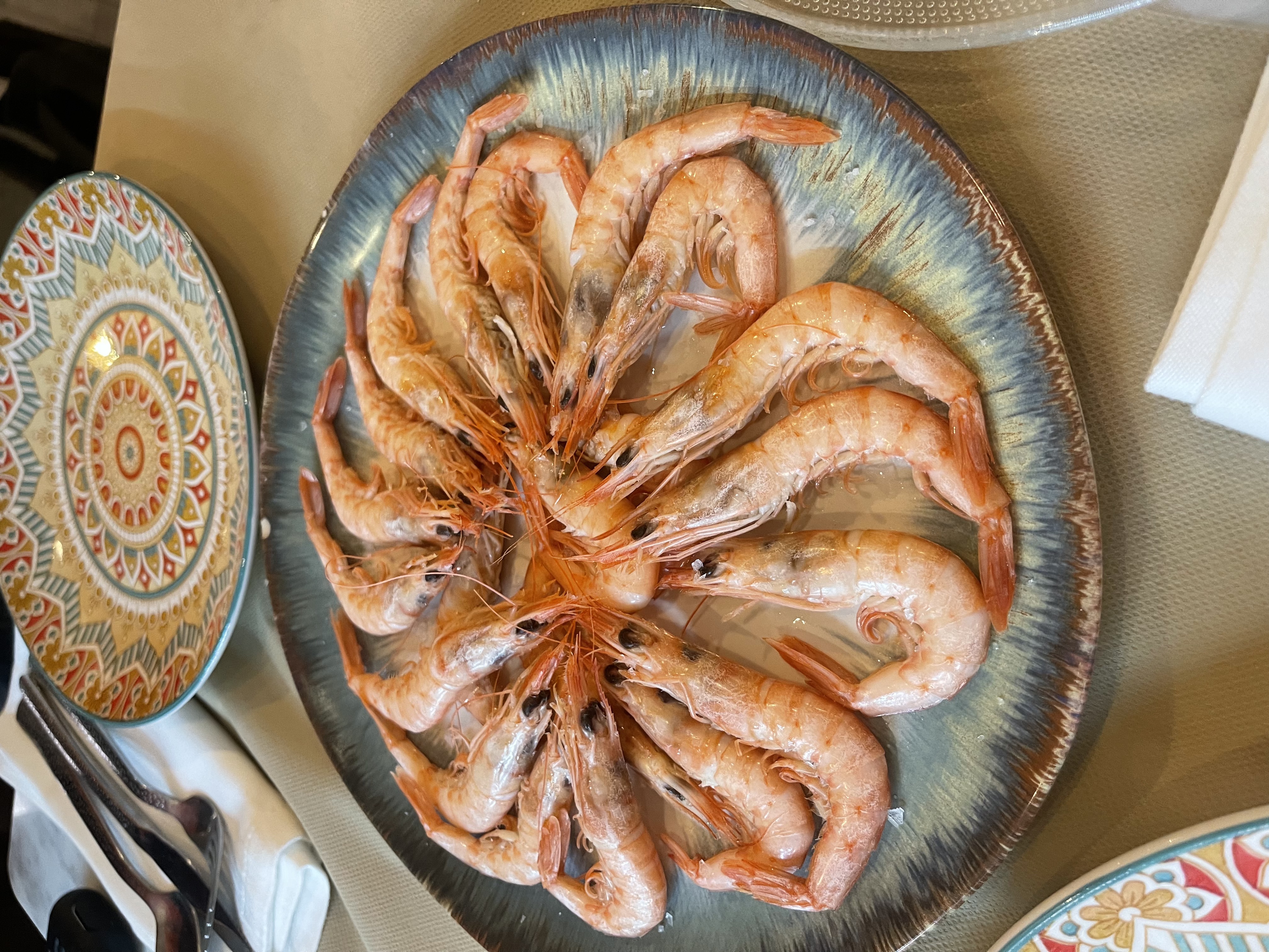 Plato de Gambas Blancas 200grs