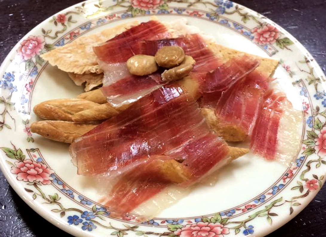 Acorn-fed Iberian ham