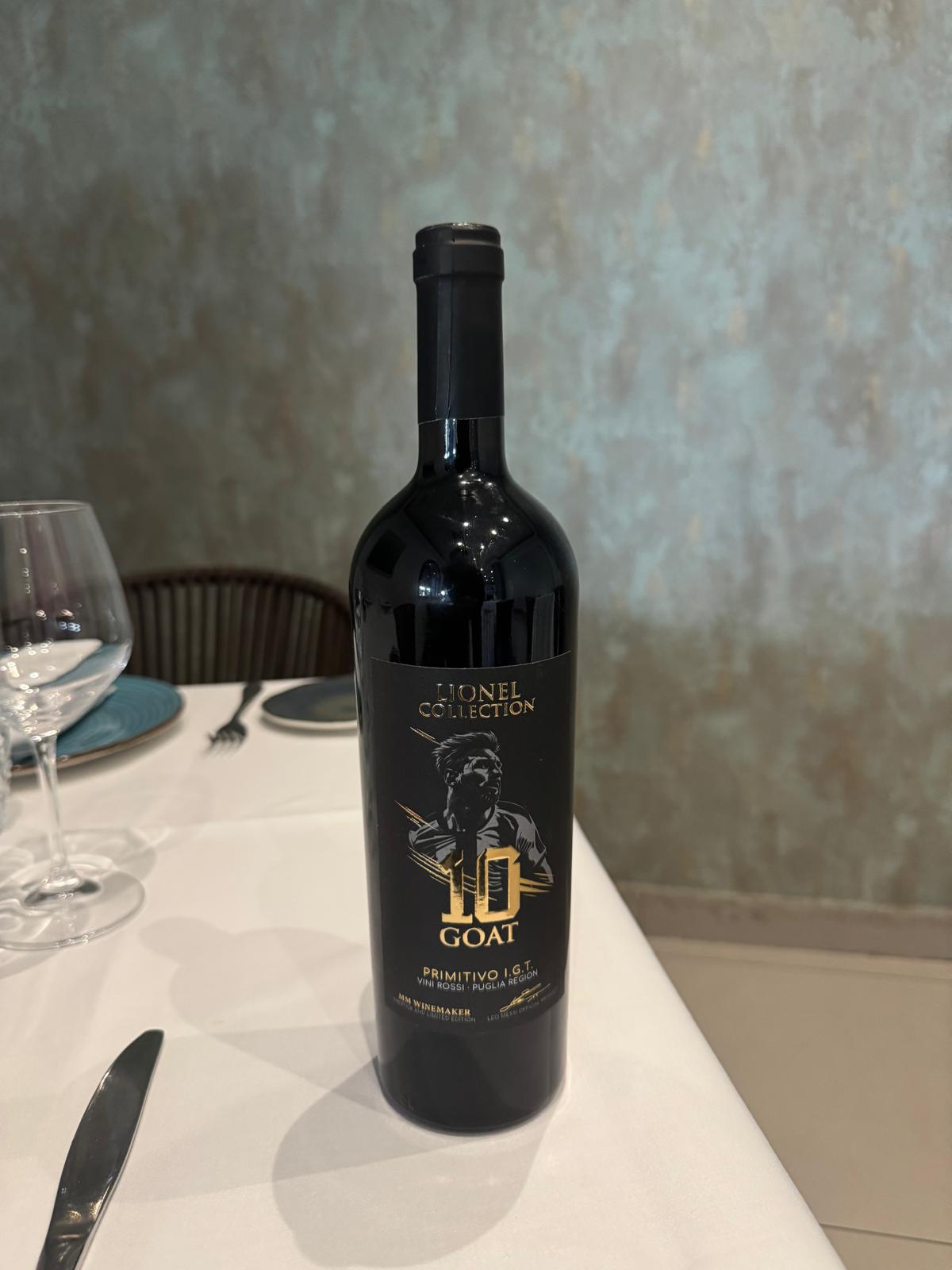 LIONEL GOAT 10 PRIMITIVO, PUGLIA
