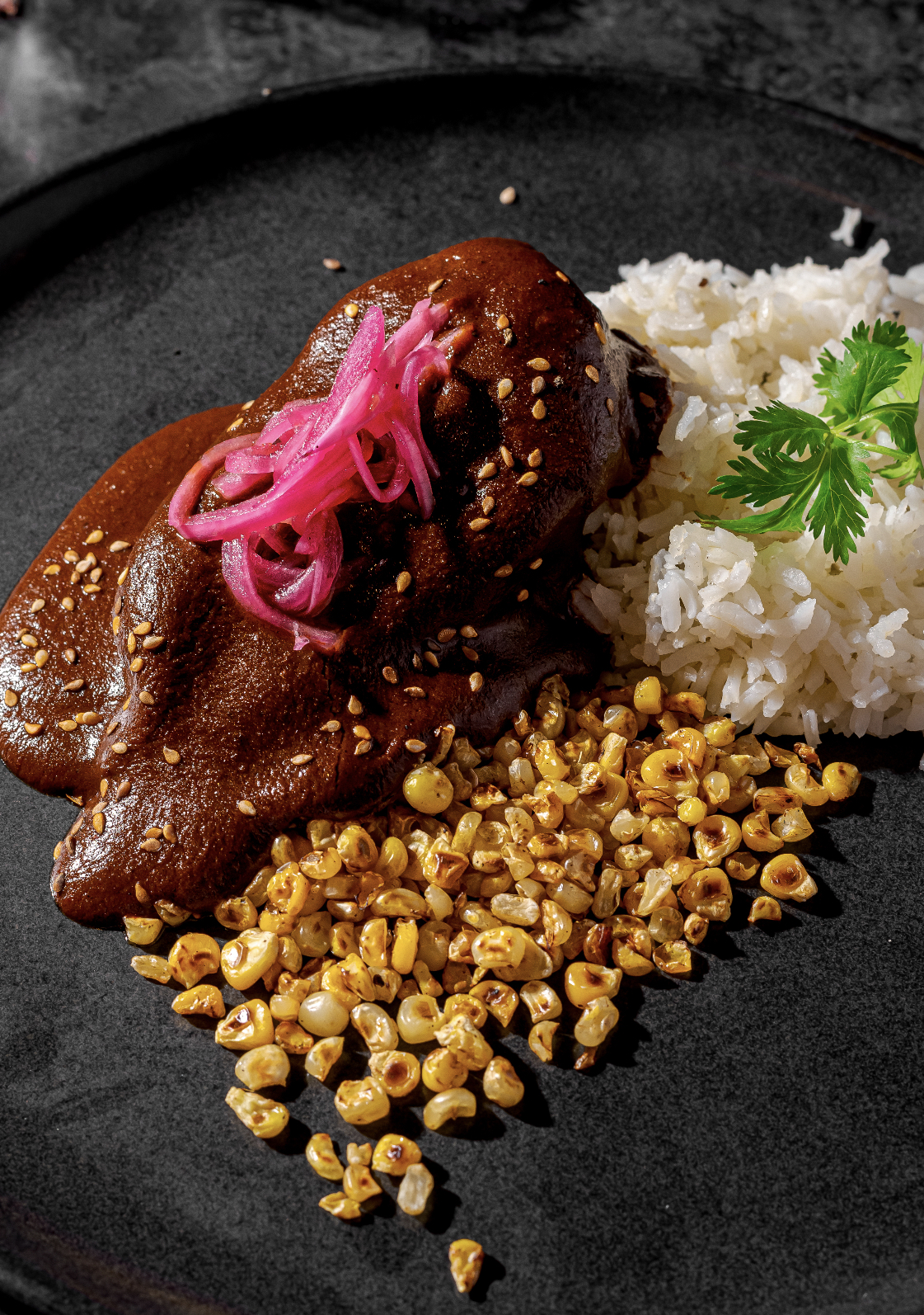 Pechuga en mole - Pa´los paladares mexicanos!