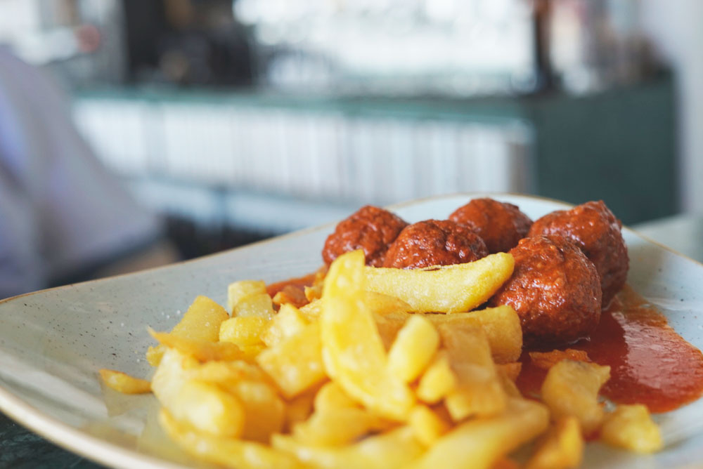 Home made meat balls