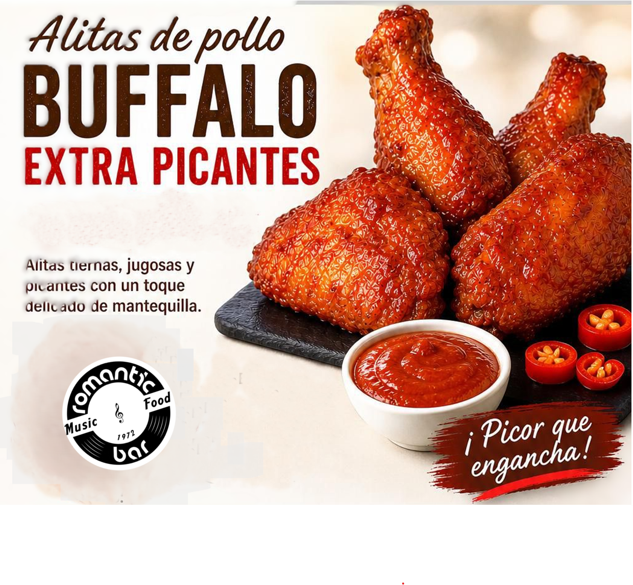 Asas de frango Buffalo