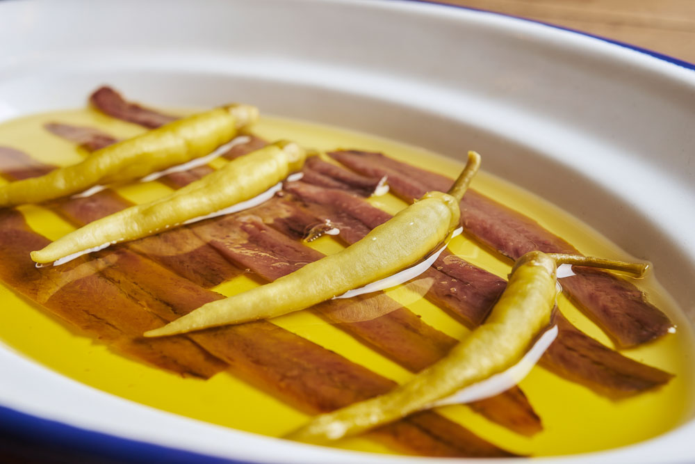 Anchoas de Santoña Ración