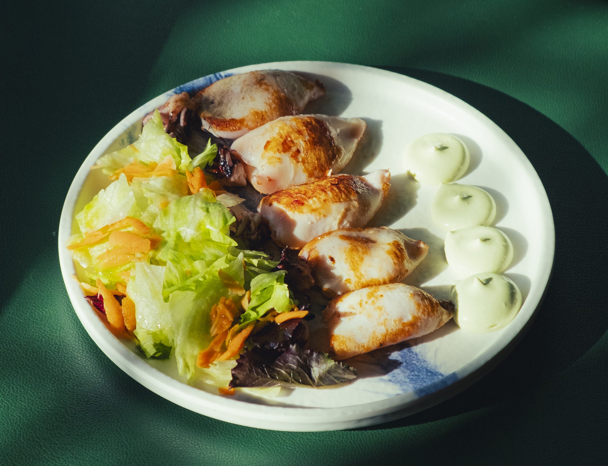 - Chipirón a la plancha