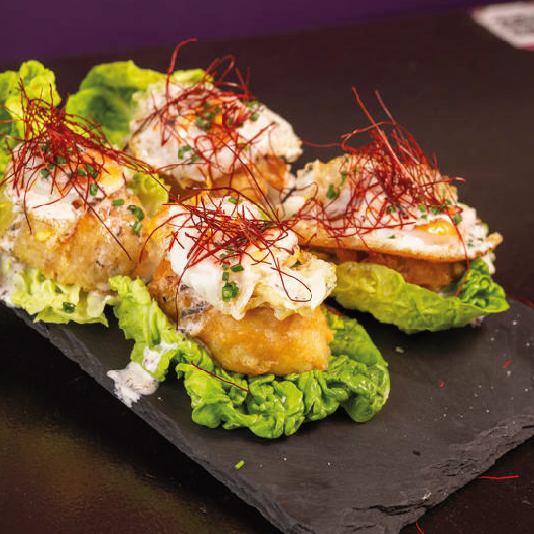 ALCACHOFAS EN TEMPURA