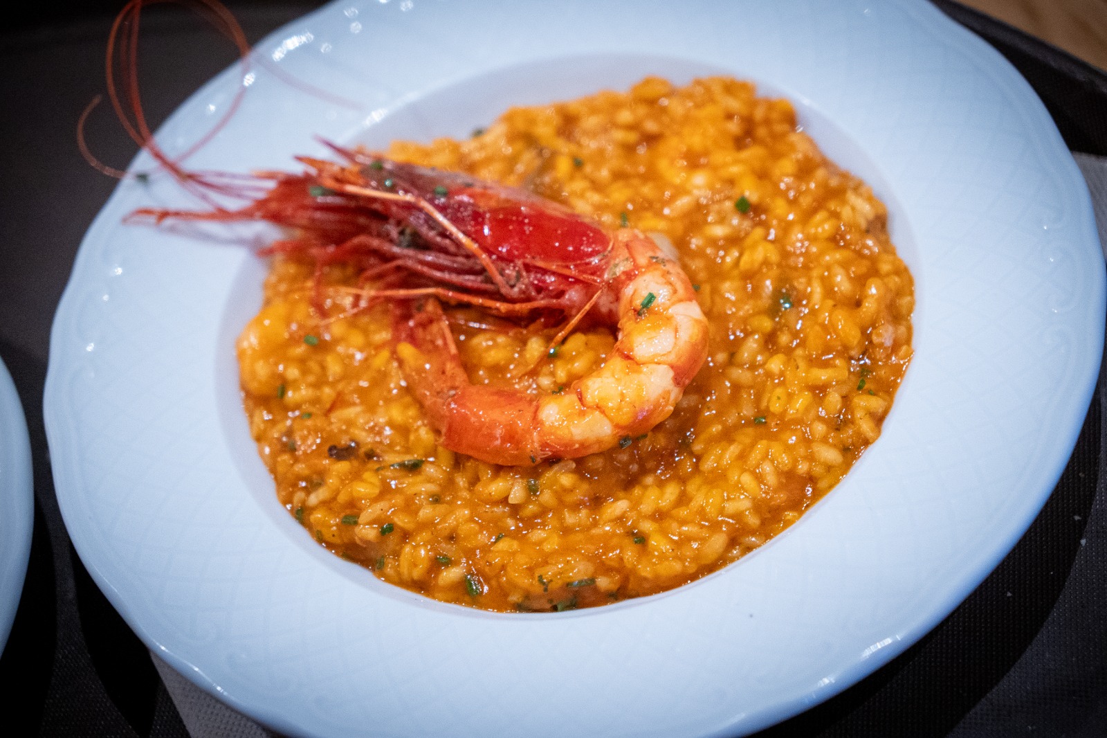 Arroz con carabineros (mínimo 2 personas)  Precio por persona