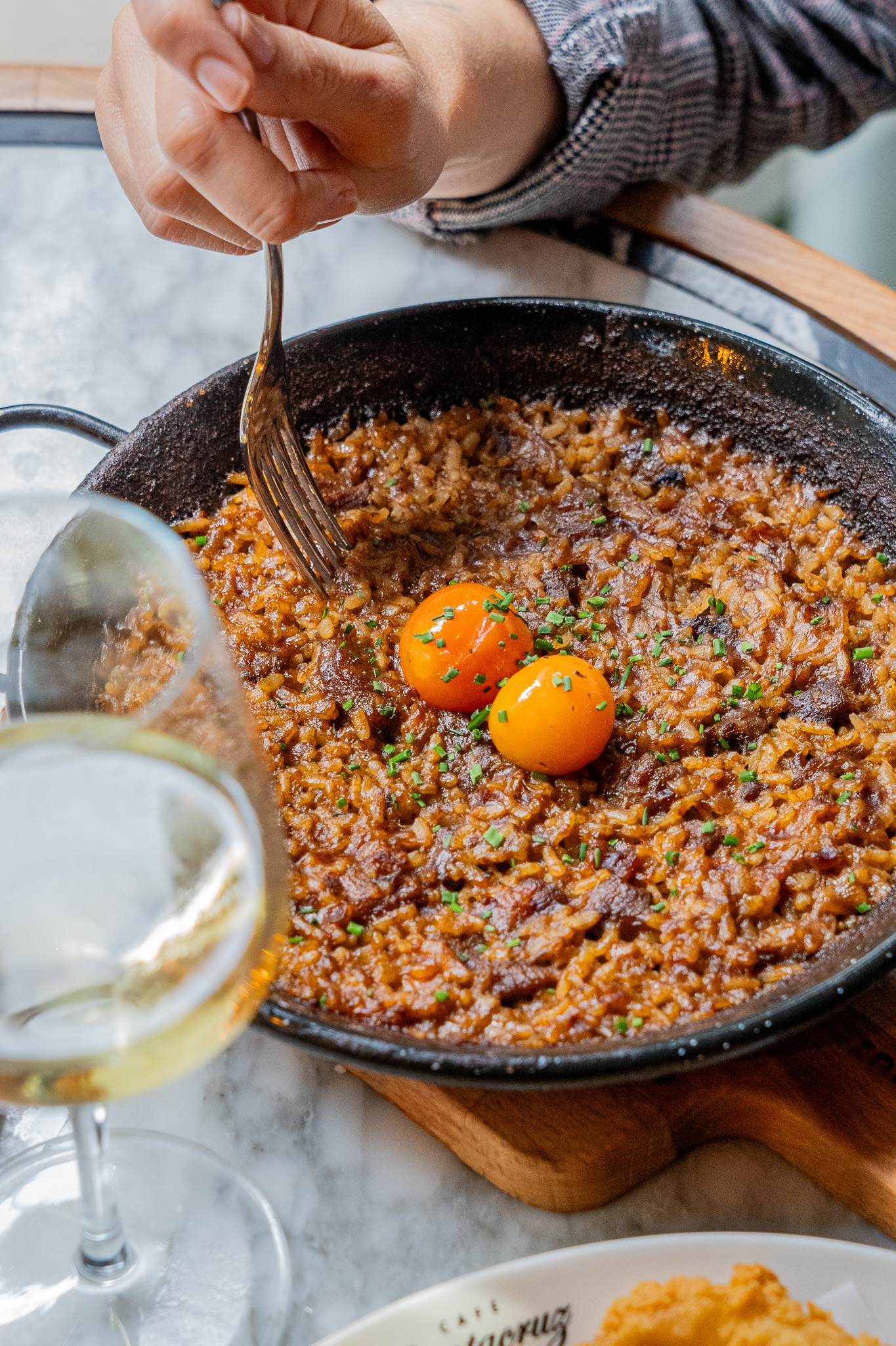 Riz hommage au cochon ibérique