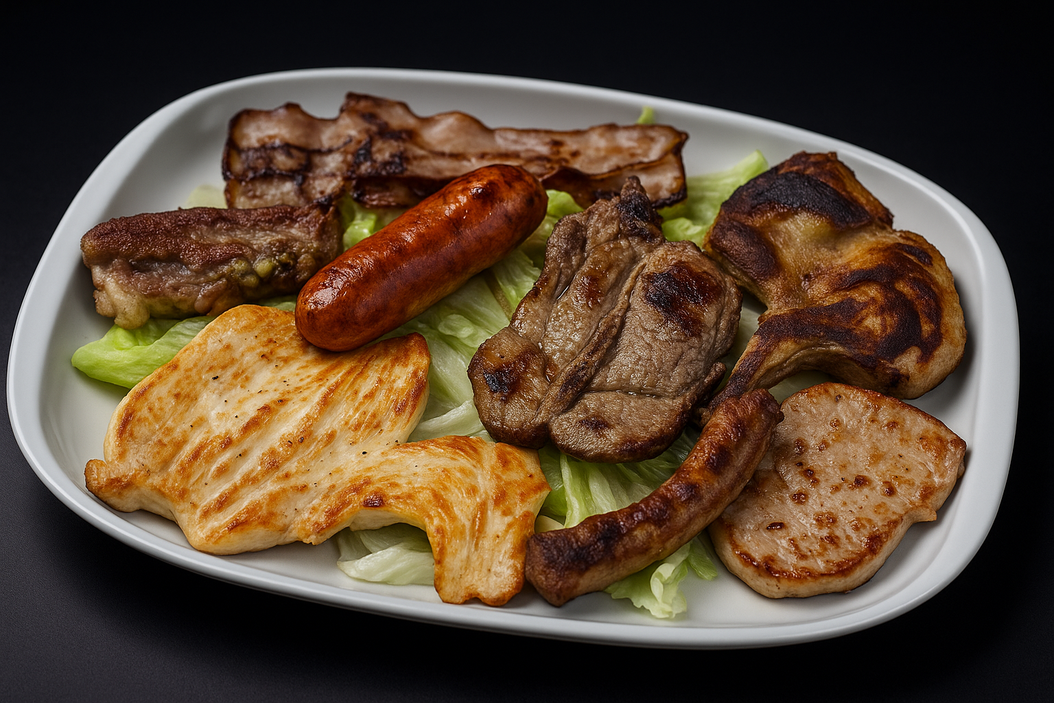 Assortment of Meat Grilled