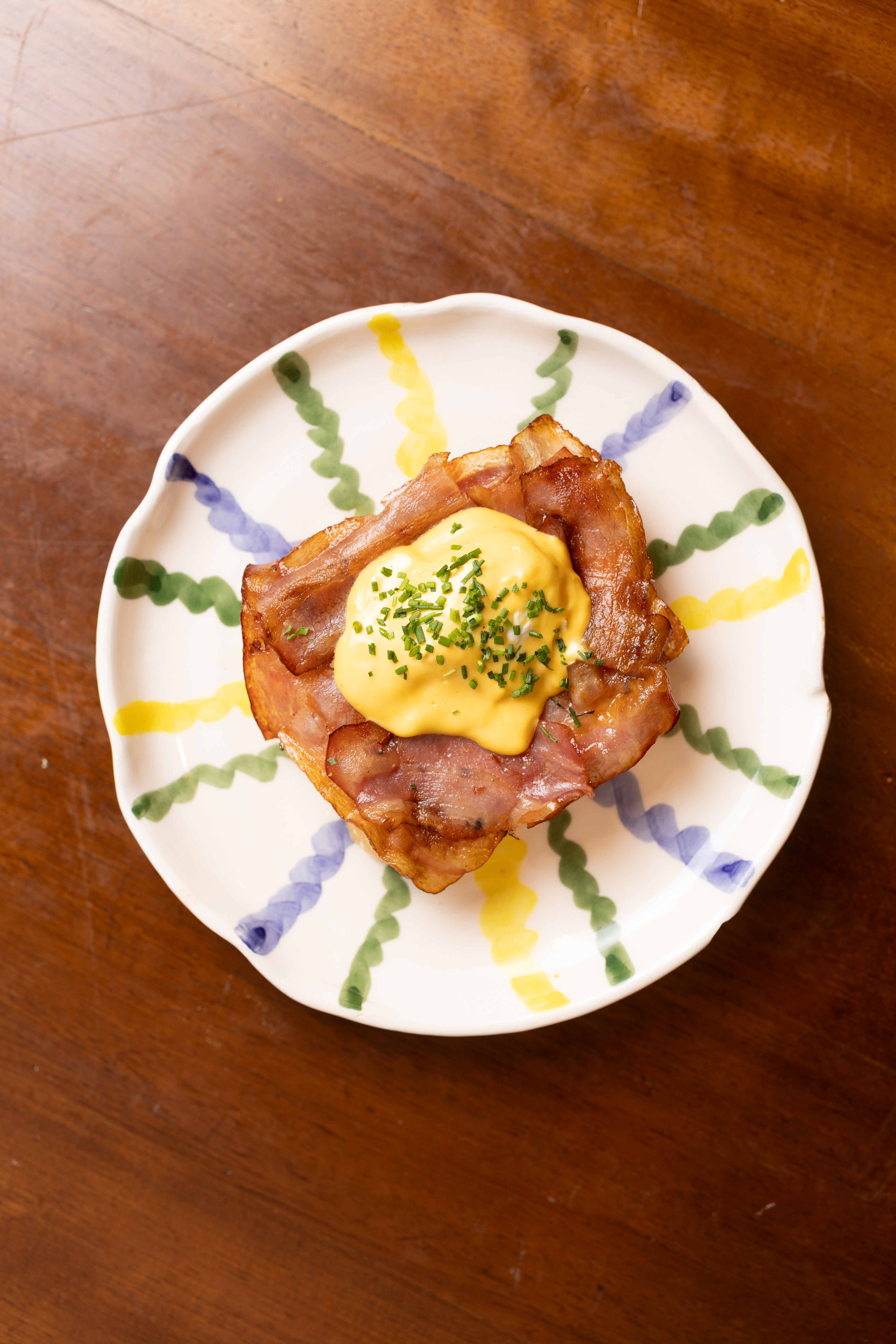 Benedictine egg and bacon