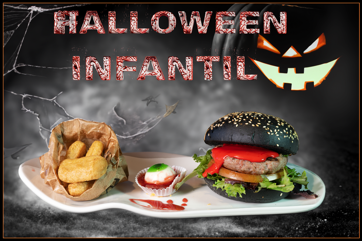 CHUCKY BURGUER Infantil Halloween 2023