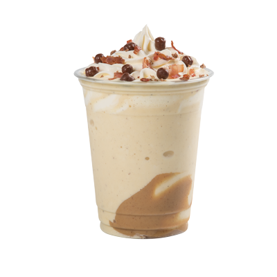 Peanut butter & bacon milkshake