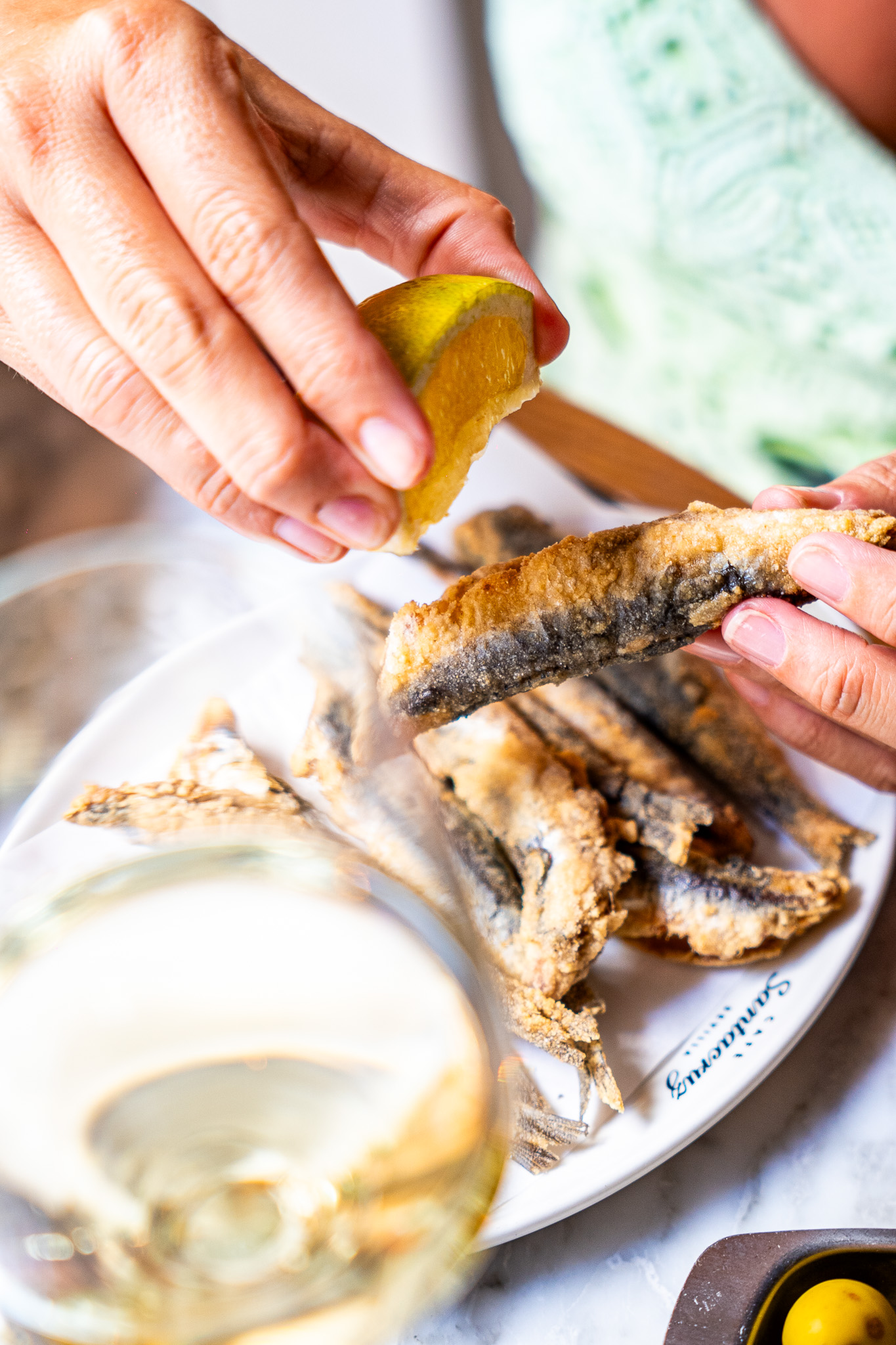 Boquerones al limón  