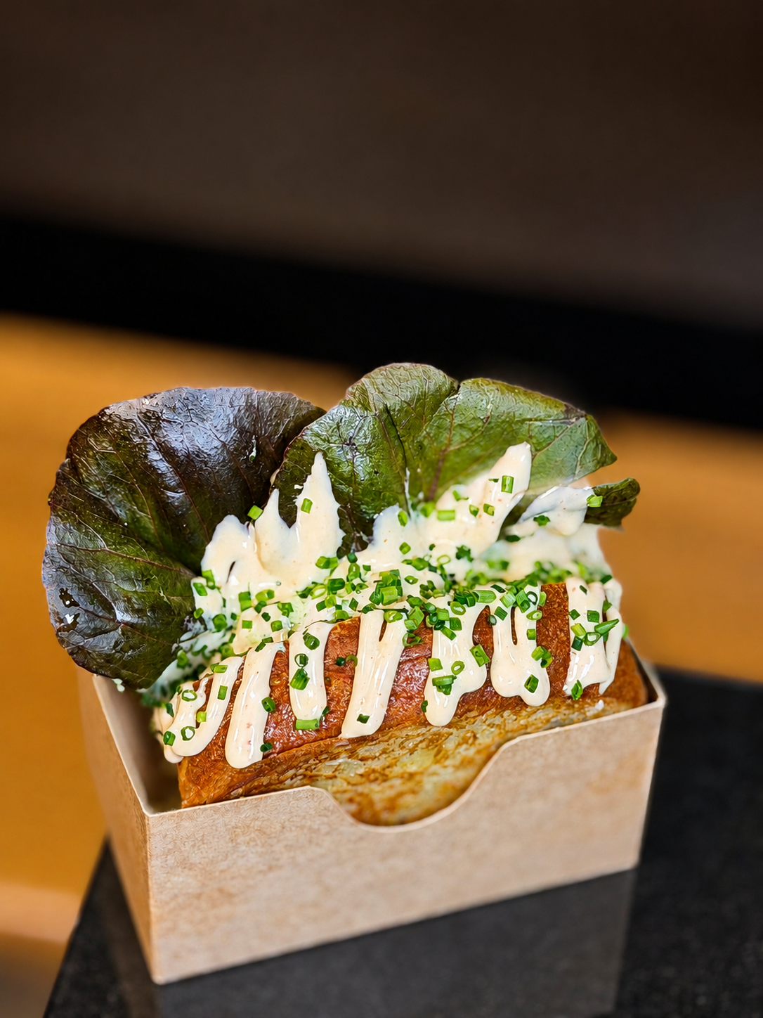 Brioche tostado de gambas