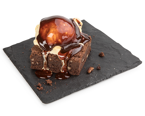 Brownie Classic (gluten-free version also available)