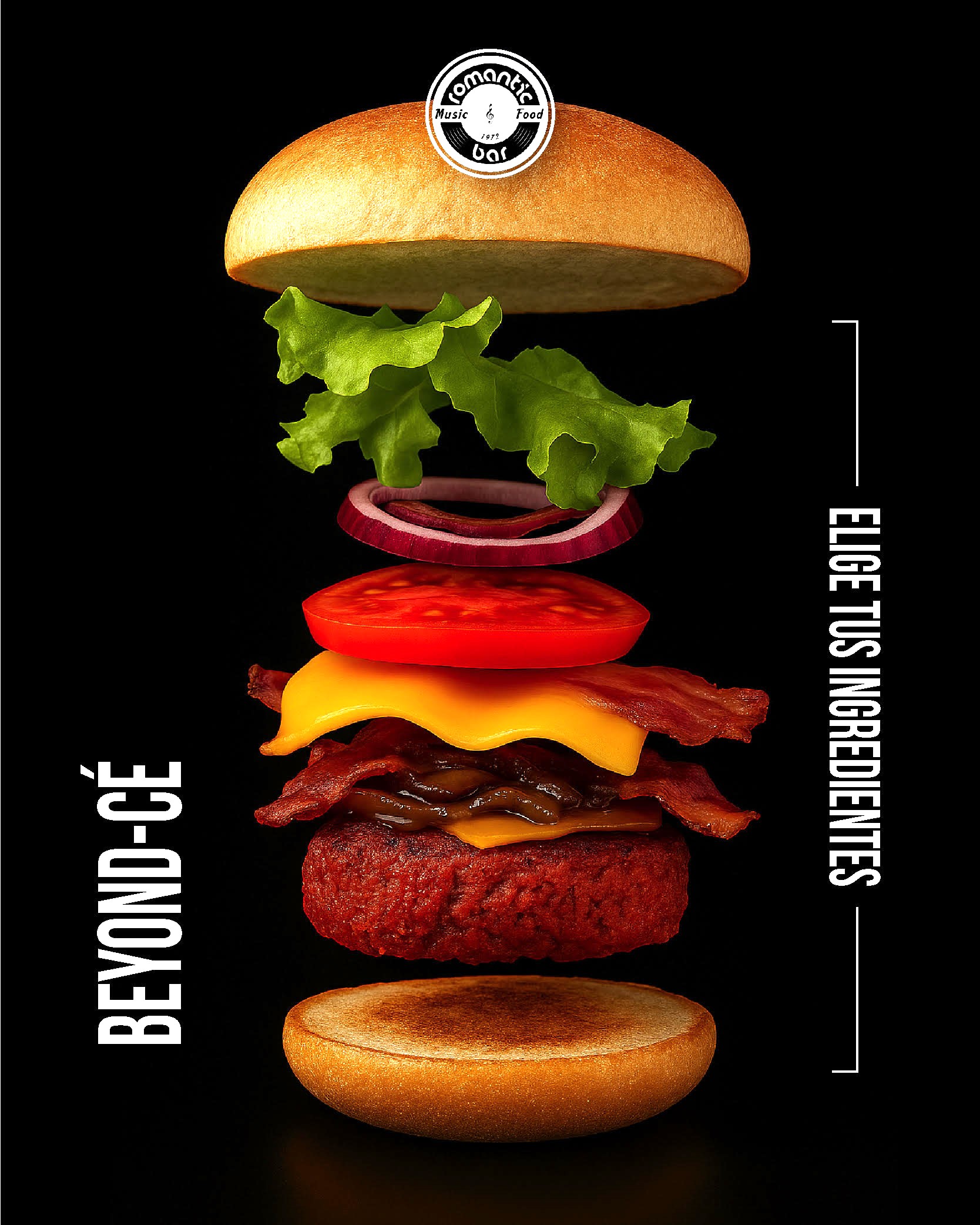 "Beyond-Cé":  비건 버거 (콩으로 만든)